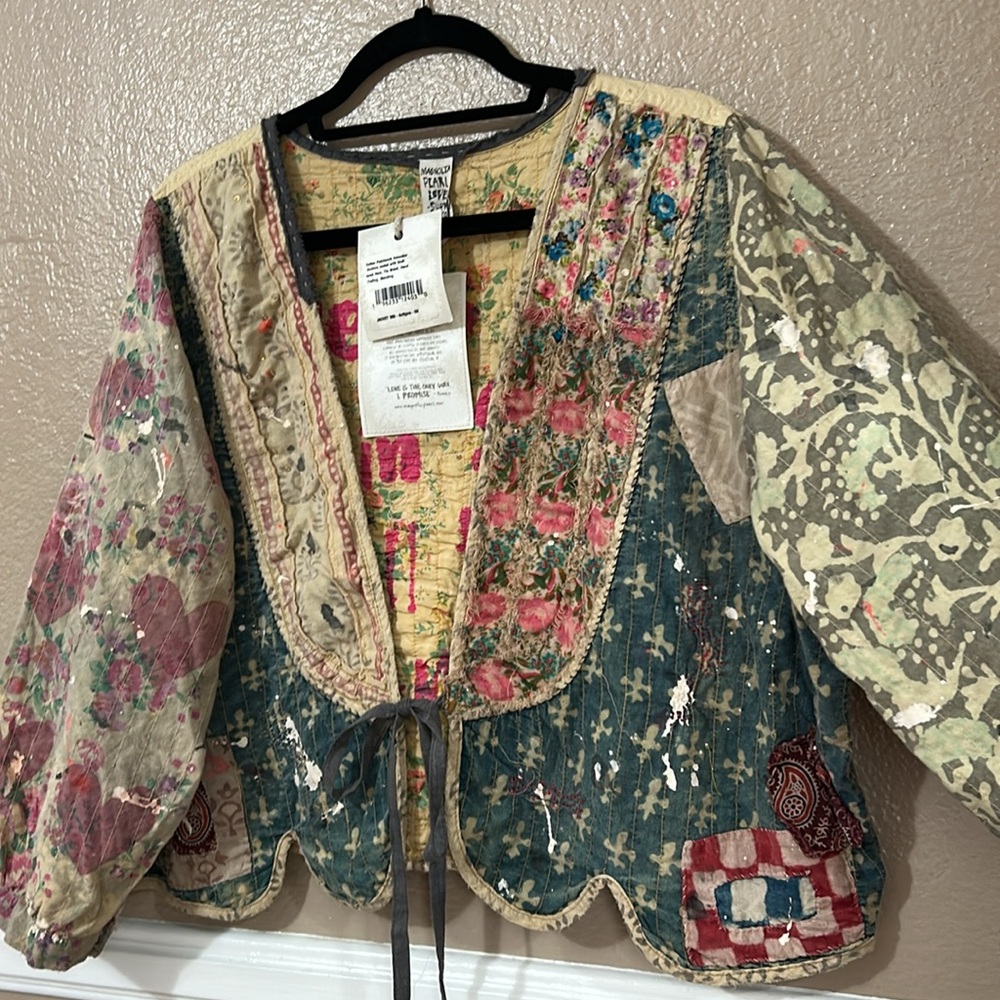 Magnolia Pearl Kalamkari Andhra Jacket - Picture 6 of 13